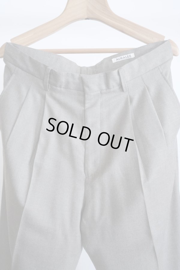 画像8: 「AURALEE」 SUPER LIGHT WOOL SLACKS (8)