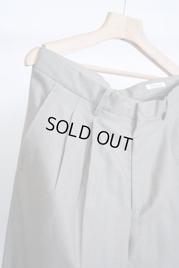 画像4: 「AURALEE」 SUPER LIGHT WOOL SLACKS (4)