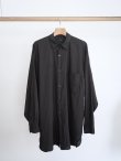 画像1: 「COMOLI」シルク製品染シャツ (1)