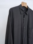 画像2: 「COMOLI」シルク製品染シャツ (2)