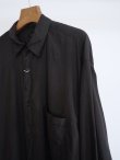 画像4: 「COMOLI」シルク製品染シャツ (4)