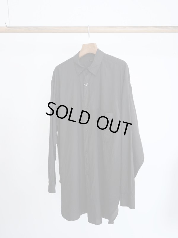 画像9: 「COMOLI」シルク製品染シャツ (9)