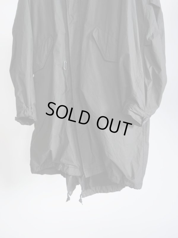 画像7: 「COMOLI」コットンナイロンミリタリーフーデッドコート (7)