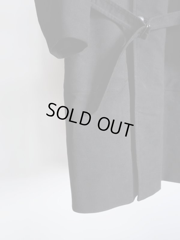 画像5: 「COMOLI」モールスキンミリタリーコート (5)