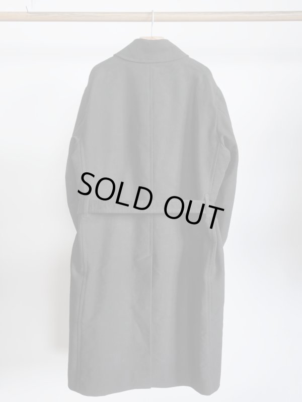 画像8: 「COMOLI」モールスキンミリタリーコート (8)