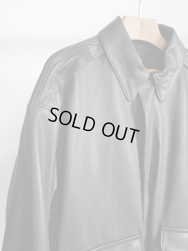 画像2: 「COMOLI」シープスキン A-2ジャケット (2)