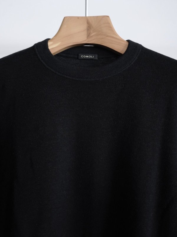 画像6: 「COMOLI」コットンカシミヤベースレイヤー長袖クルー (6)