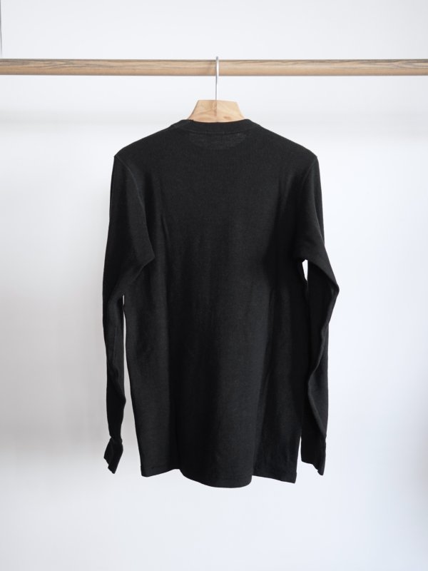 画像8: 「COMOLI」コットンカシミヤベースレイヤー長袖クルー (8)