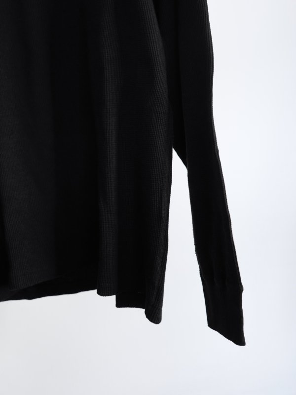 画像3: 「COMOLI」コットンカシミヤワッフル長袖クルー (3)