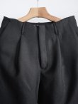画像6: 「AURALEE」 LIGHT MELTON ONE-TUCK SLACKS (6)