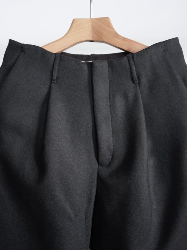 画像6: 「AURALEE」 LIGHT MELTON ONE-TUCK SLACKS (6)