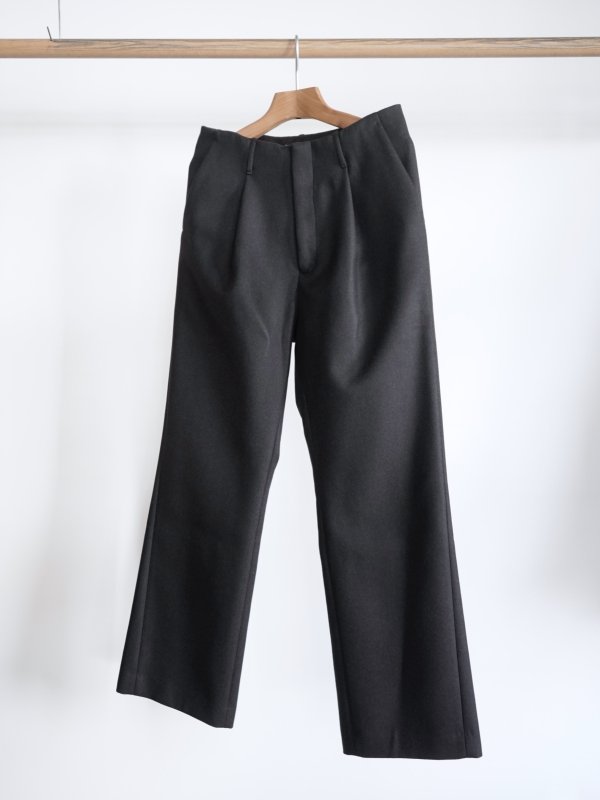 画像9: 「AURALEE」 LIGHT MELTON ONE-TUCK SLACKS (9)