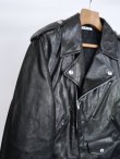 画像2: 「AURALEE」LABM LEATHER RIDERS JACKET (2)