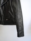 画像3: 「AURALEE」LABM LEATHER RIDERS JACKET (3)