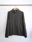 画像1: 「AURALEE」 ALPACA WOOL SILK TWEED ZIP BLOUSON (1)