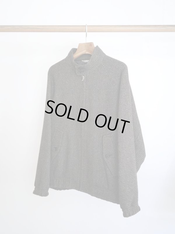 画像9: 「AURALEE」 ALPACA WOOL SILK TWEED ZIP BLOUSON (9)