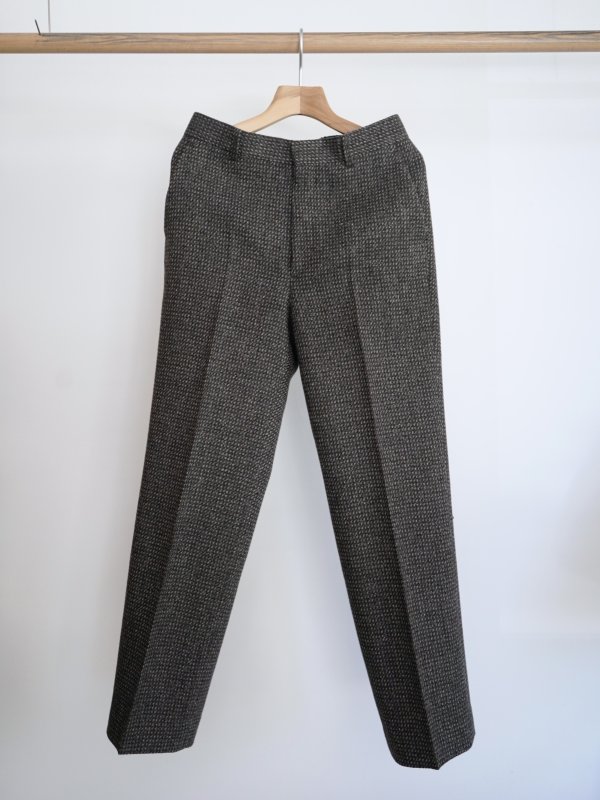 画像1: 「AURALEE」ALPACA WOOL SILK SLACKS (1)