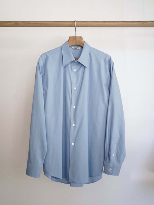 画像4: 「AURALEE」  WASHED FINX TWILL SHIRTS (4)