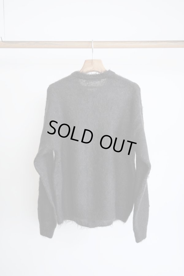 画像9: 「AURALEE」  BRUSHED SUPER KID MOHAIR KNIT CARDIGAN (9)