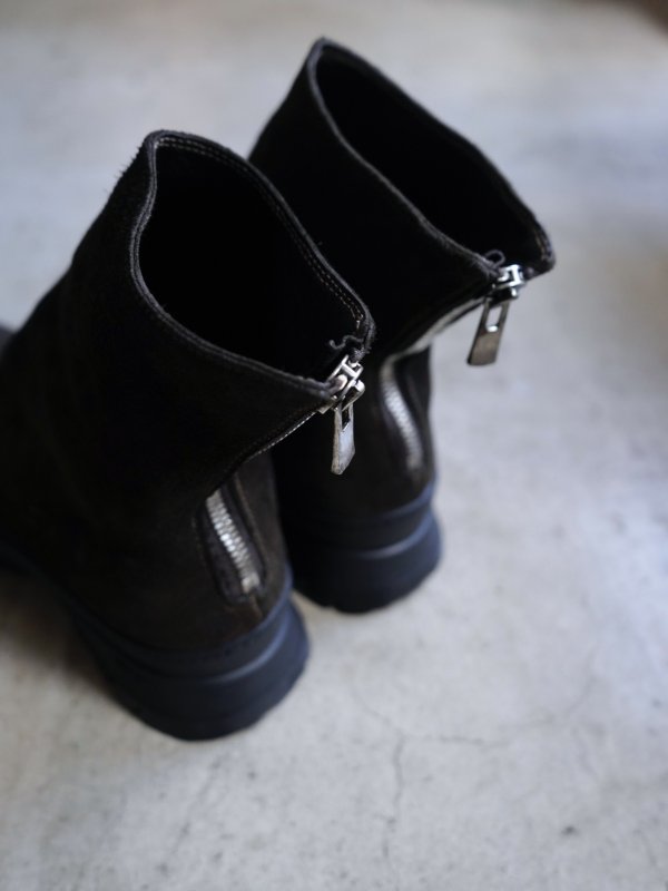 画像8: 「COMOLI」GUIDI別注 VS バックジップブーツ -BROWN- (8)