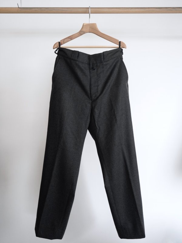 画像1: 「COMOLI」ウールフラノパンツ (1)
