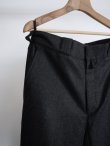 画像2: 「COMOLI」ウールフラノパンツ (2)