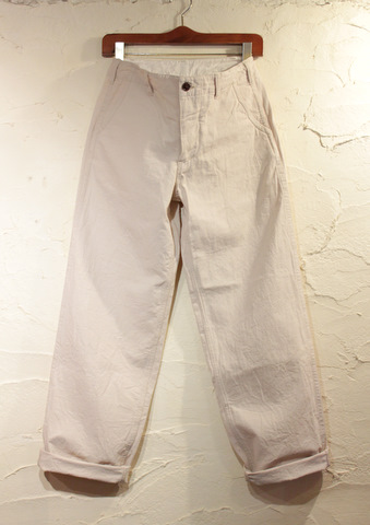 「Sanca」NATURAL OX WIDE WORK PANTSの入荷です。