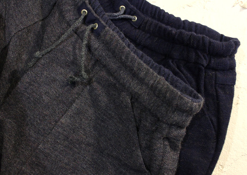 「A VONTADE」WOOL EASY PANTSの入荷です。