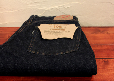 「orSlow」5 Pocket Denim Pants (ONE WASH)の入荷です。