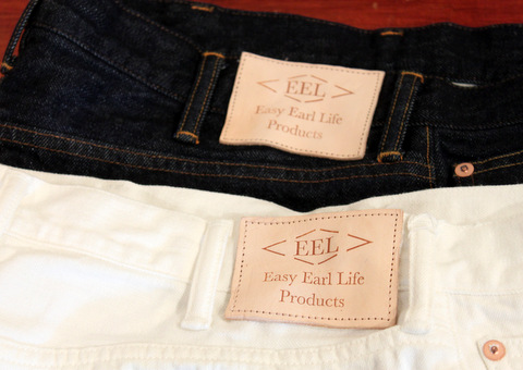 「EEL」砂浜デニムの入荷です。