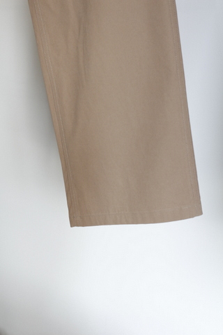 AURALEE」 FINX HARD TWIST GABARDINE PANTS - BROWN'S