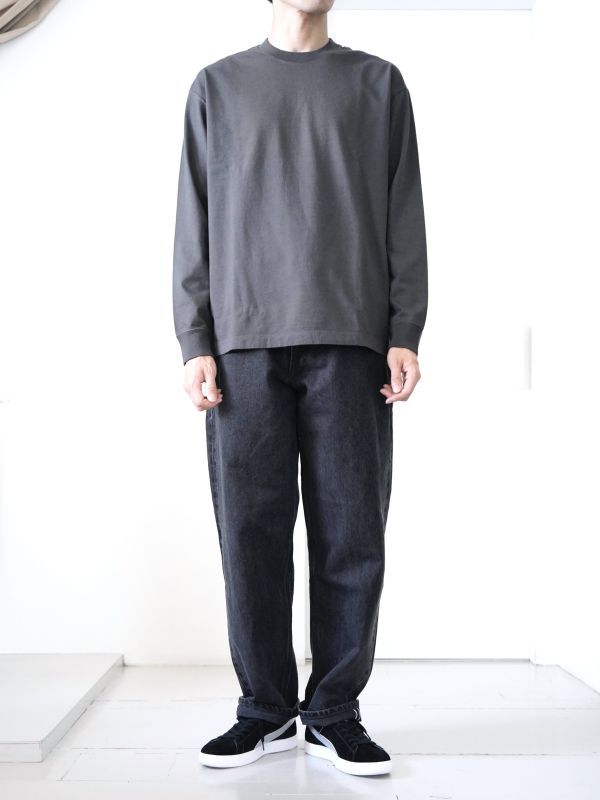 CIOTA シオタ テーパード ミディアムブラック - メンズファッション