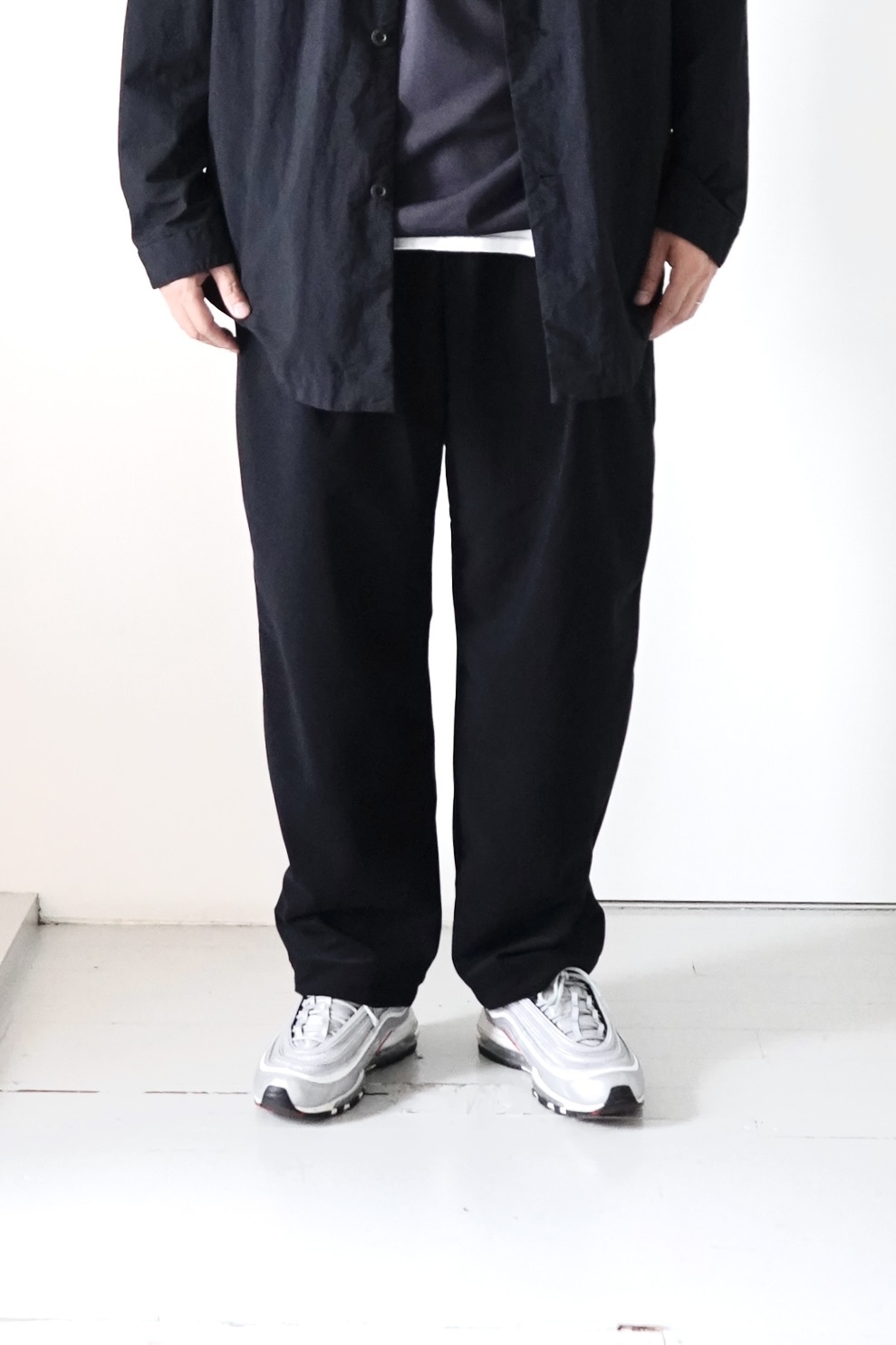 TEATORA Wallet Pants RESORT MS ブラック 2 - スラックス