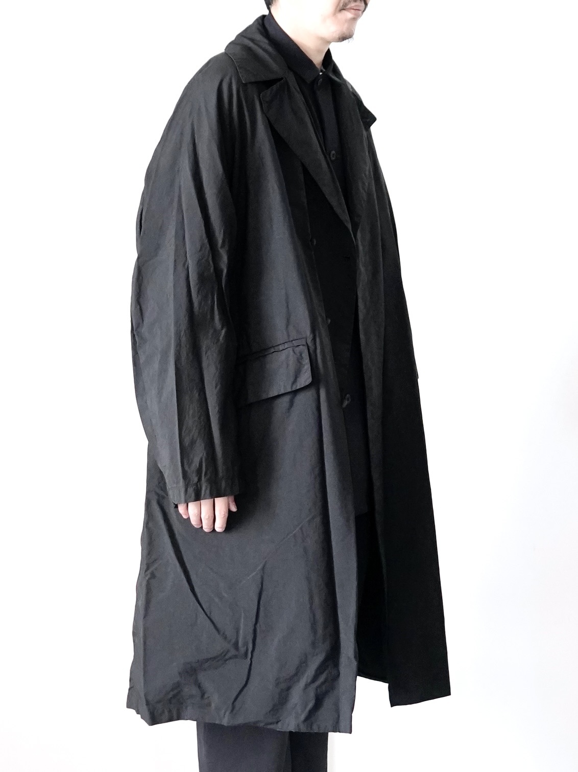 TEATORA」(テアトラ)Device Coat Packable -BLACK-