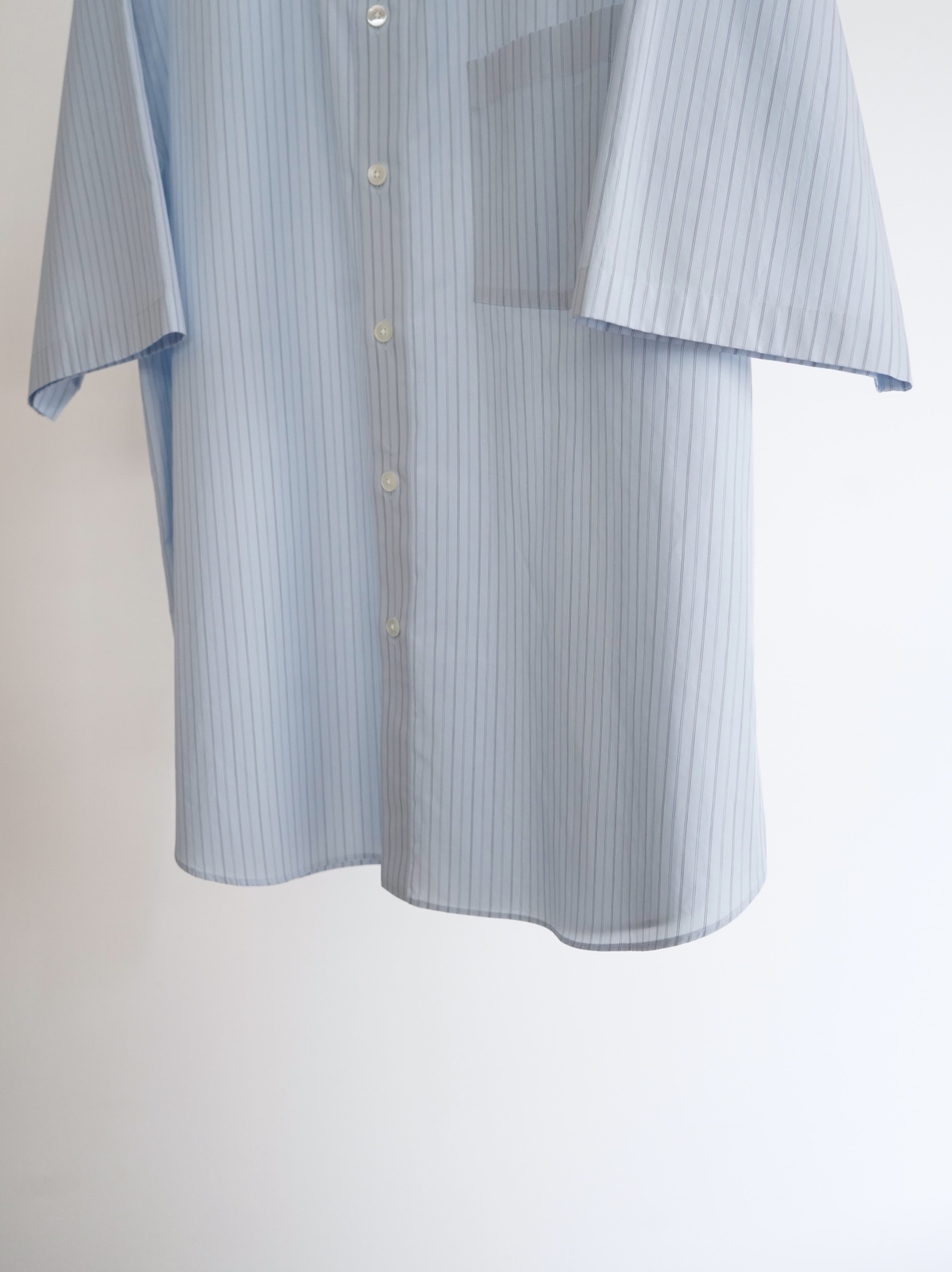 Auralee Suvin High Count Cloth Stripe Shirt | Liberty