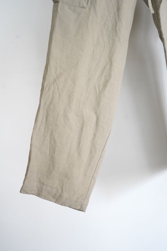 WIRROW」 COTTON GABADINE 2TACK PANTS