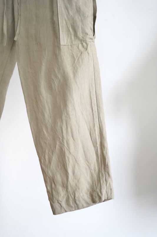 WIRROW」 COTTON GABADINE 2TACK PANTS