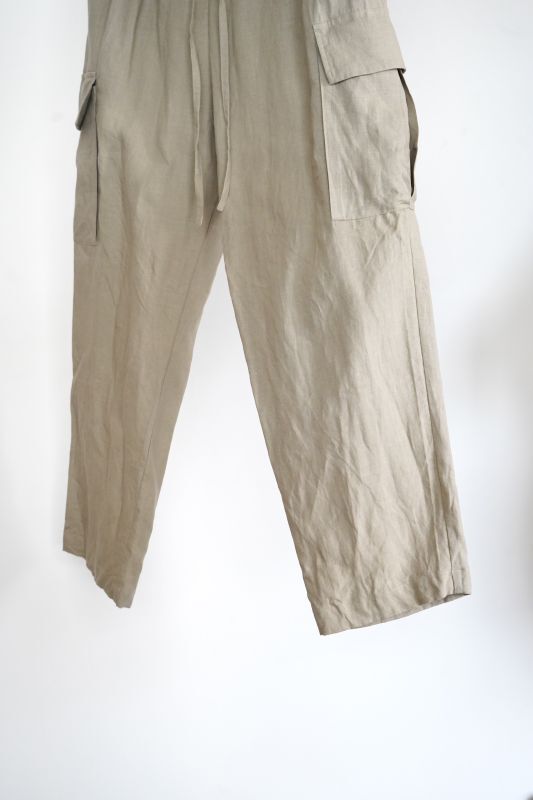 WIRROW」 COTTON GABADINE 2TACK PANTS