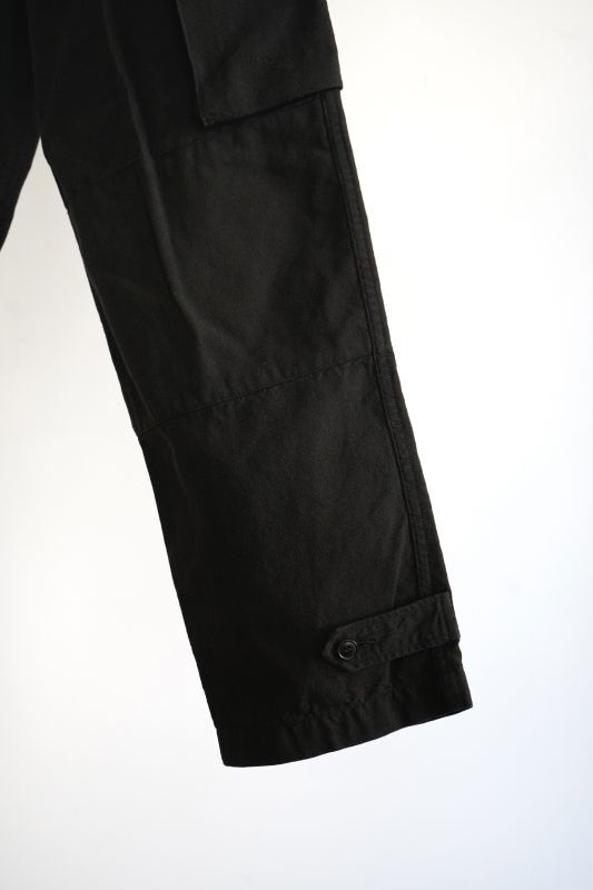 COMOLI」ブラック6ポケットパンツ - BROWN'S