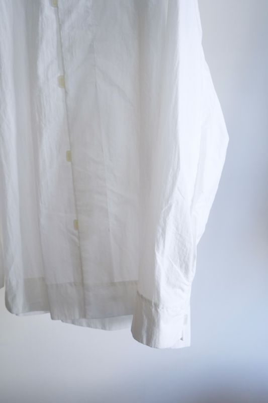 TEATORA」(テアトラ)CAPSULESNAP SHIRT P -WHITE-