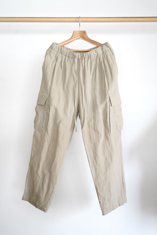 WIRROW」 COTTON GABADINE 2TACK PANTS