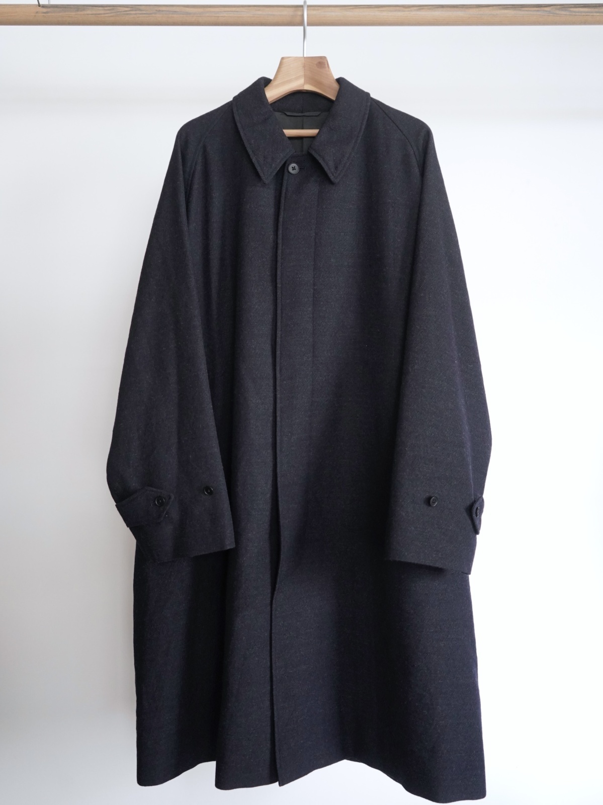 【25SS新品】キャプテンサンシャイン Walker Coat BLACK Kaptain Sunshine KAPTAIN SUNSHINE / キャプテンサンシャイン