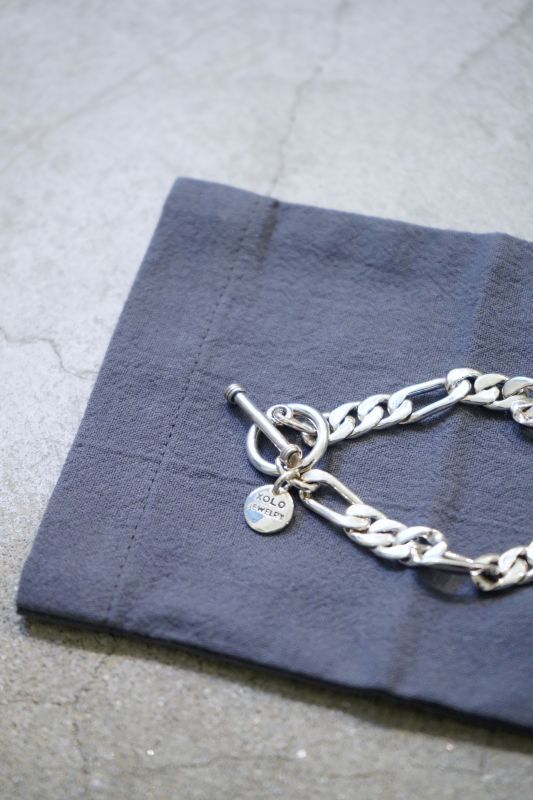 XOLO JEWELRY」(ショロジュエリー) Figaro link bracelet -8mm-