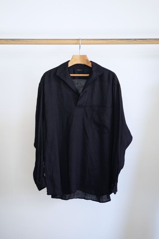 価格は安く COMOLI リネンツイルスキッパー SIZE2 23SS NAVY シャツ ...