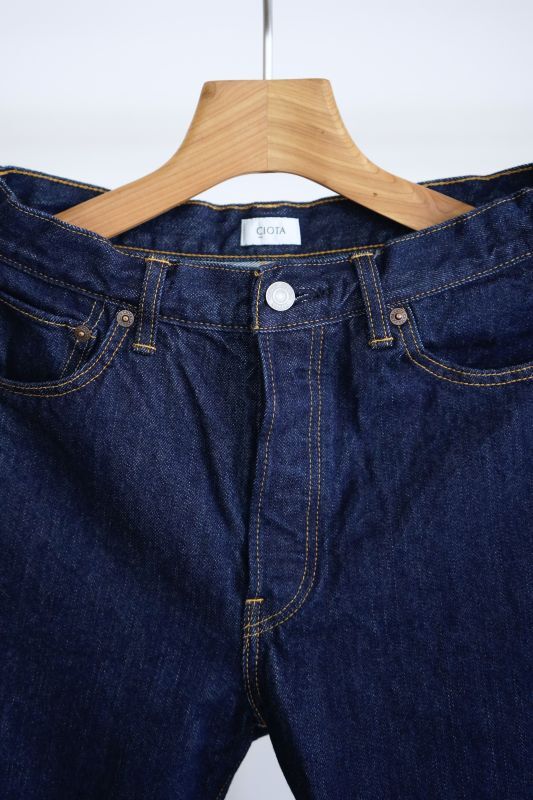 CIOTA」(シオタ)本藍 スビンコットン 13.5oz ストレートデニム