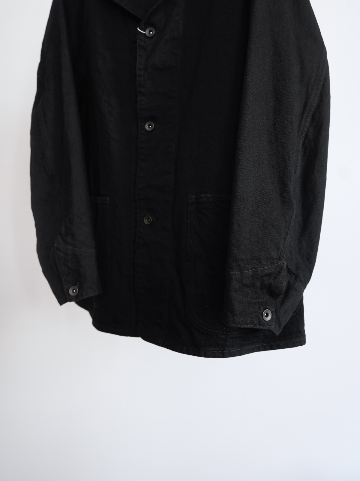 2024SS COMOLI デニムジャケット ブラック COMOLI (コモリ) デニム